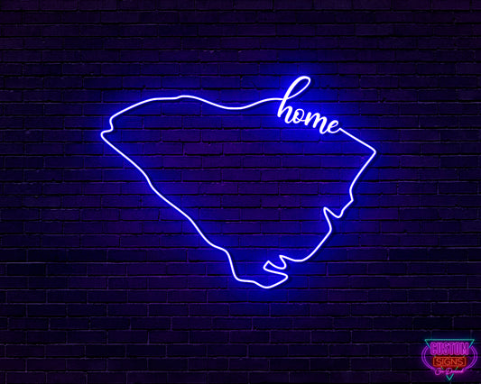 Logo Neon Sign | South Carolina Neon Sign | Custom Signs On Demand