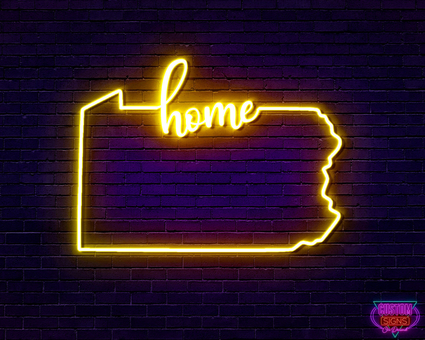 Custom Neon Signs Logo |Pennsylvania Neon Sign| Custom Signs On Demand