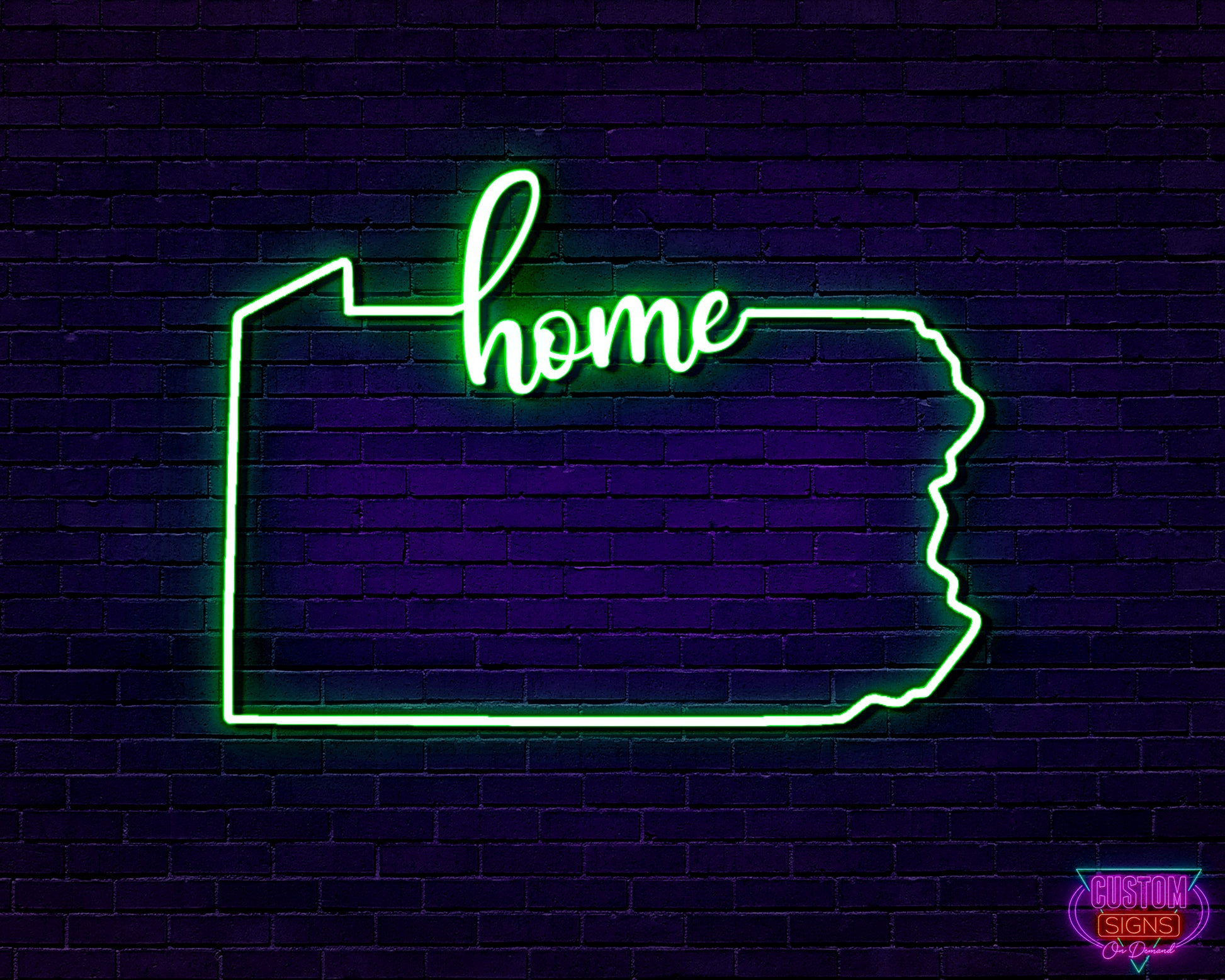 Custom Neon Signs Logo |Pennsylvania Neon Sign| Custom Signs On Demand