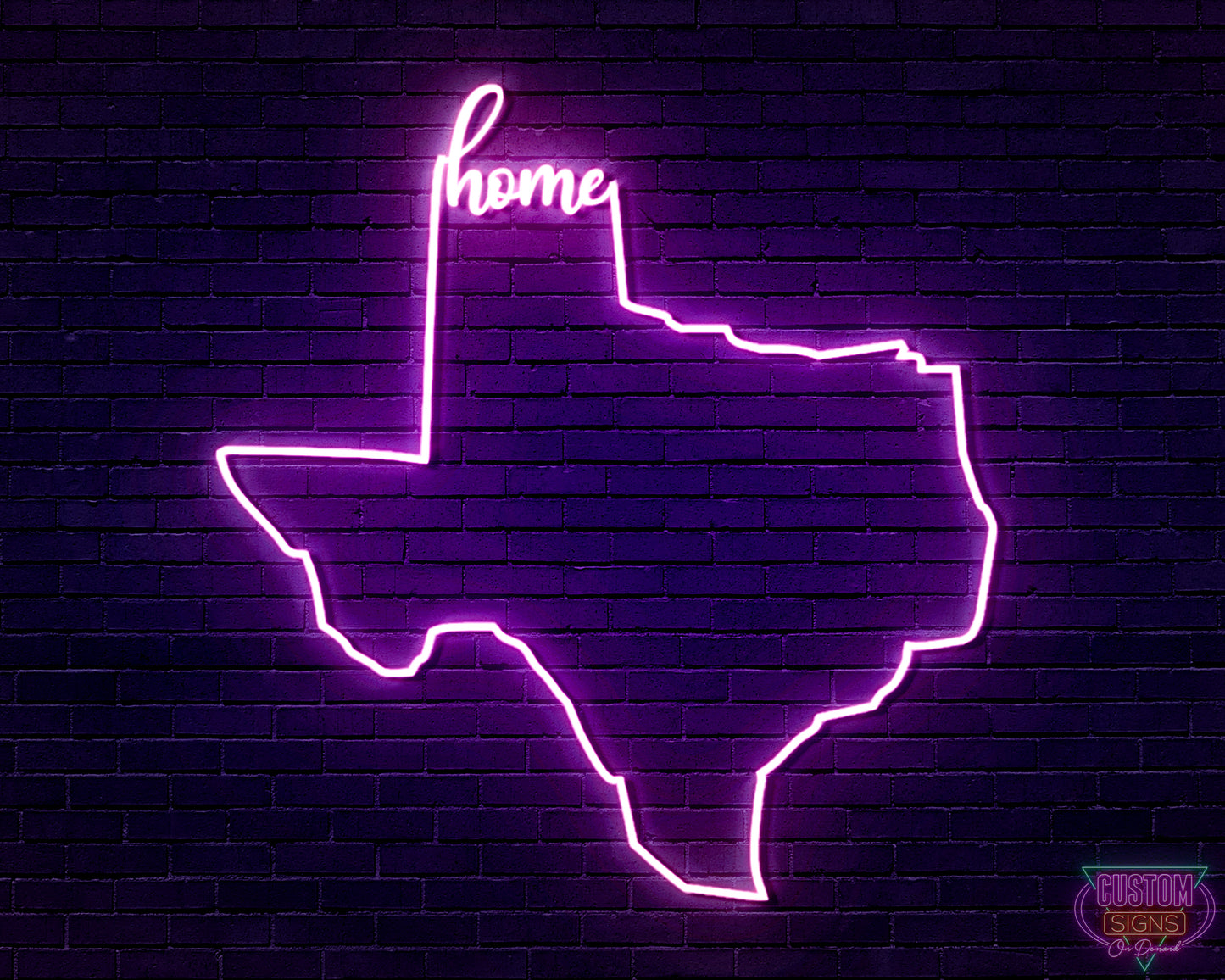 Texas Neon Sign