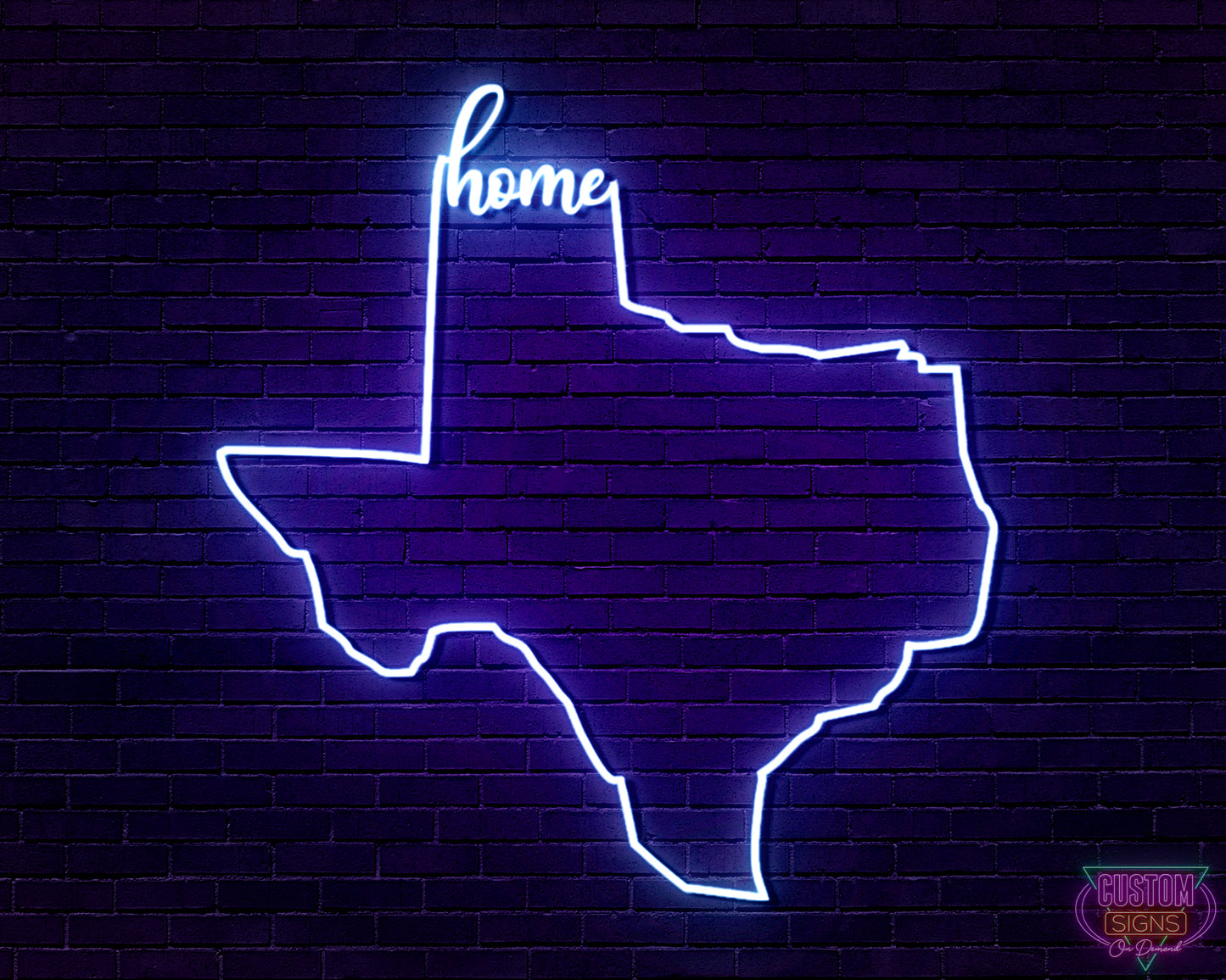 Acrylic Neon Signs | Texas Neon Sign | Custom Signs On Demand