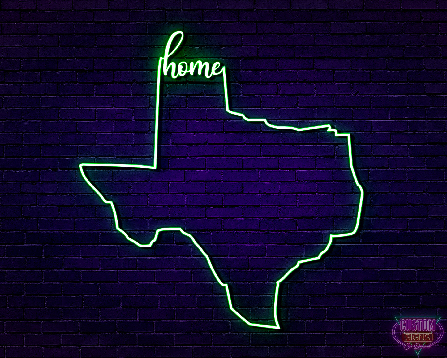 Texas Neon Sign