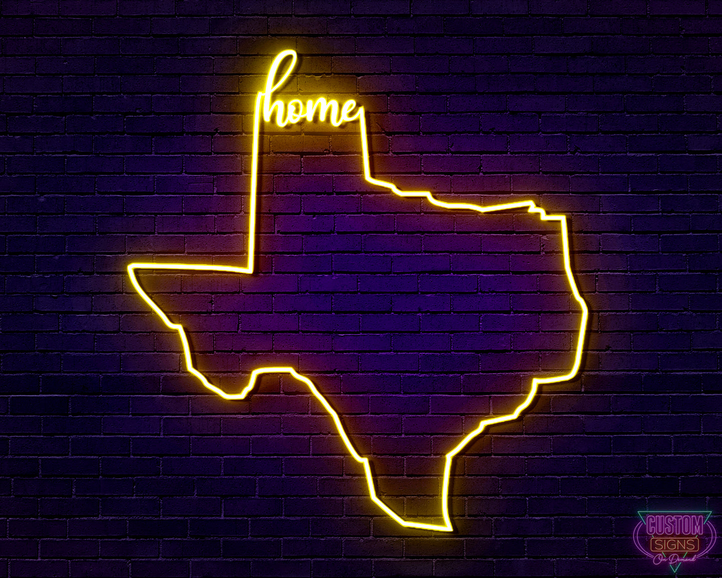 Texas Neon Sign